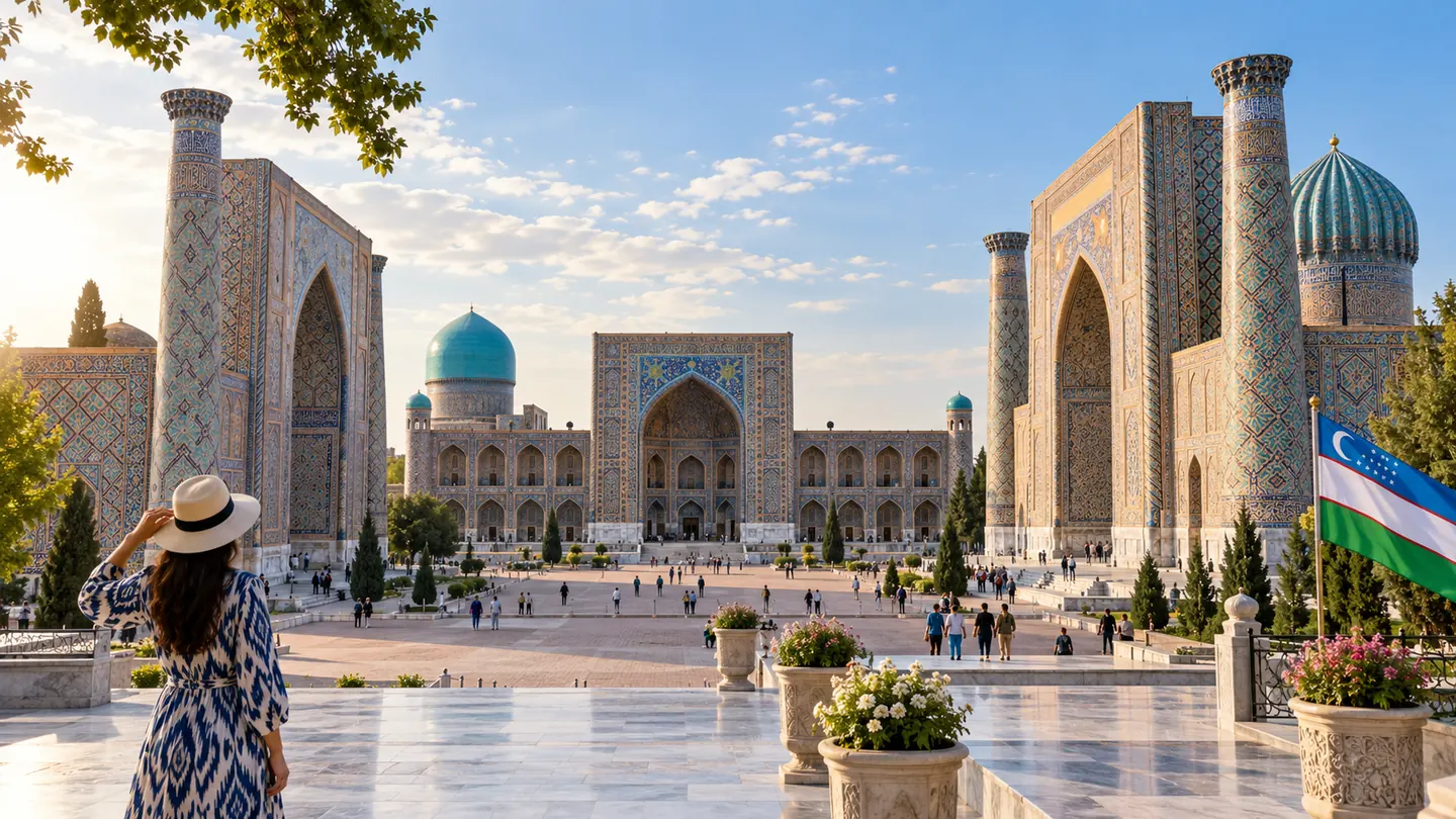 Semerkant · Registan · Taşkent temsili görseli